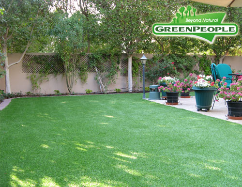 synthetic lawn