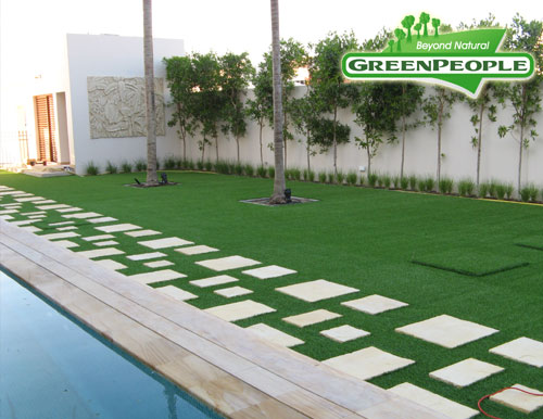 synthetic lawn