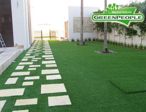 synthetic lawn