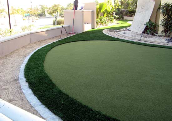 synthetic lawn