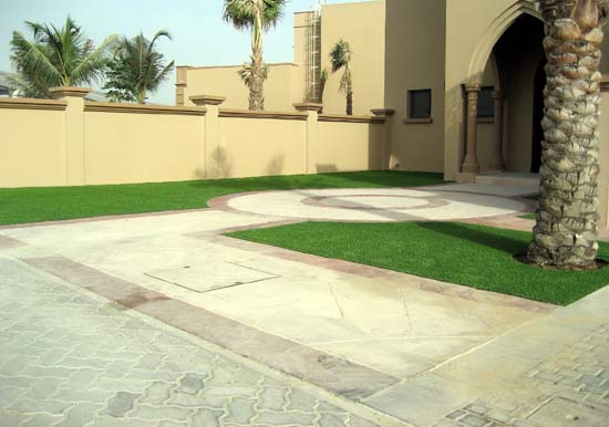 synthetic lawn