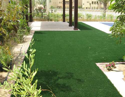 synthetic lawn