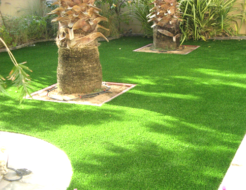 synthetic lawn