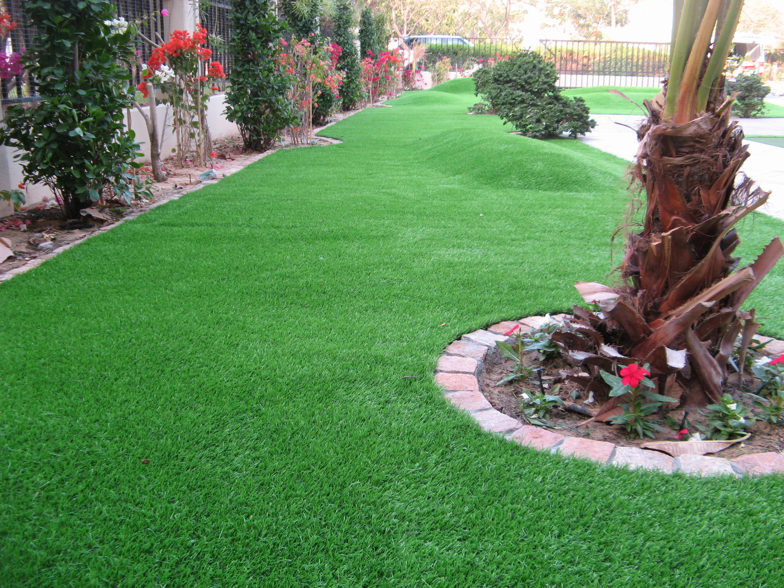 synthetic lawn