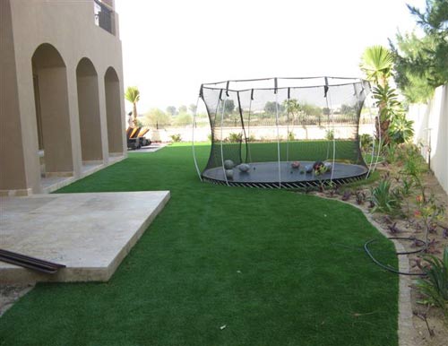 synthetic lawn