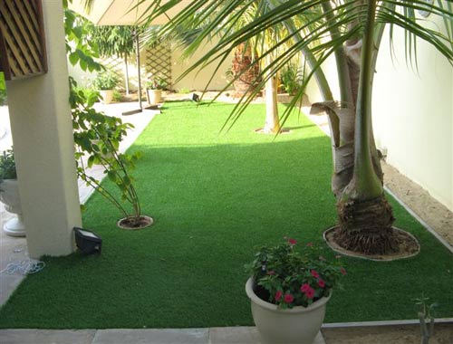 synthetic lawn
