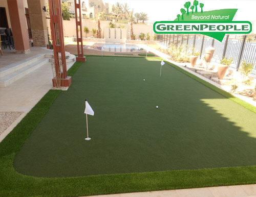 synthetic lawn