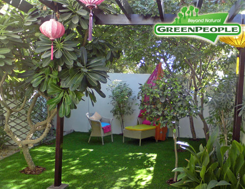 synthetic lawn
