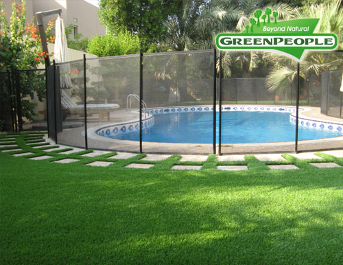 synthetic lawn