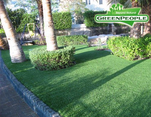 synthetic lawn
