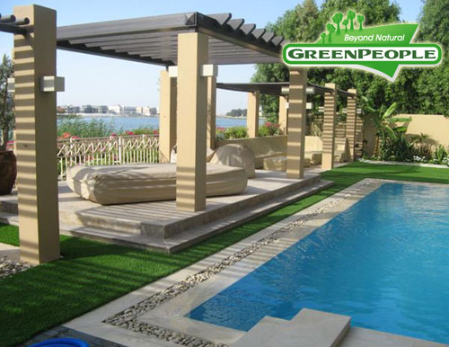 synthetic lawn