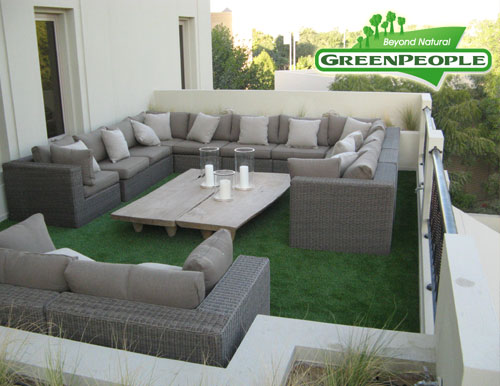 synthetic lawn