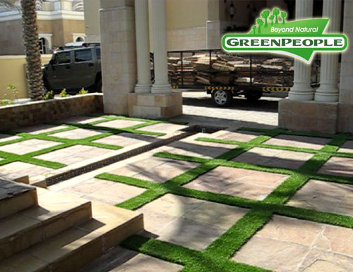 synthetic lawn