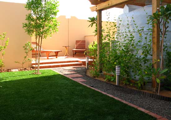 synthetic lawn