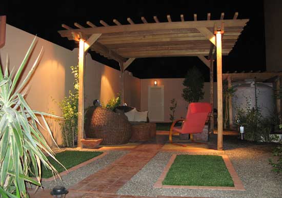 synthetic lawn