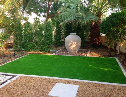 synthetic lawn