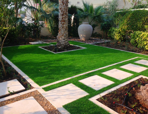 synthetic lawn