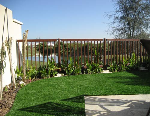 synthetic lawn
