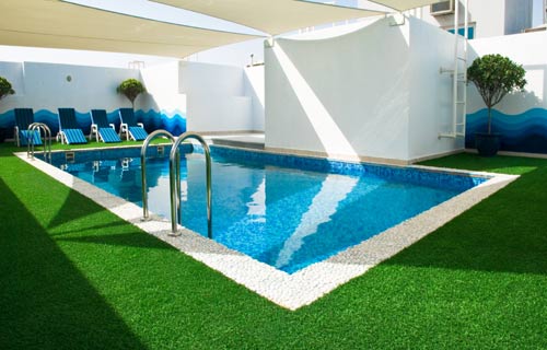 synthetic lawn